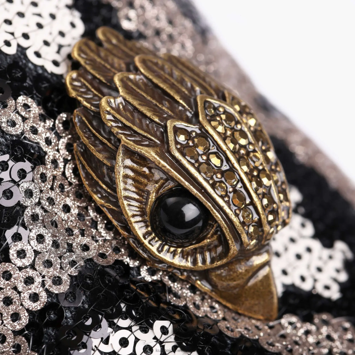 Kurt Geiger NZ - Kurt Geiger Black Other London Hugh Eagle Sequin PZ2X634