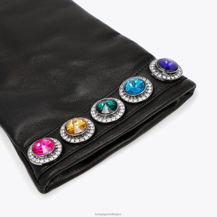 Kurt Geiger NZ - Kurt Geiger Black Other London Octavia Gloves PZ2X505