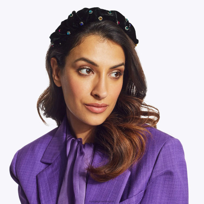 Kurt Geiger NZ - Kurt Geiger Black Other London Octavia Headband PZ2X517