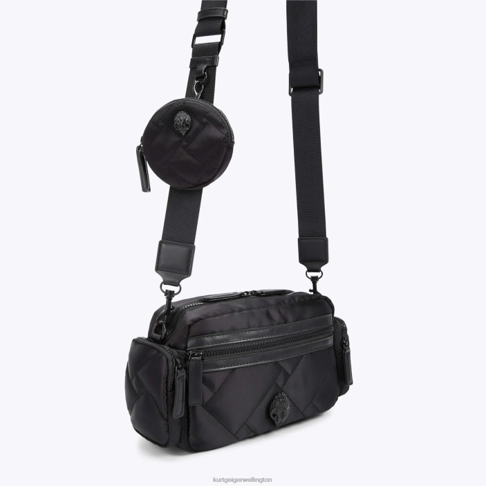 Kurt Geiger NZ - Kurt Geiger Black Other London Recycled Multi Camera Bag PZ2X277