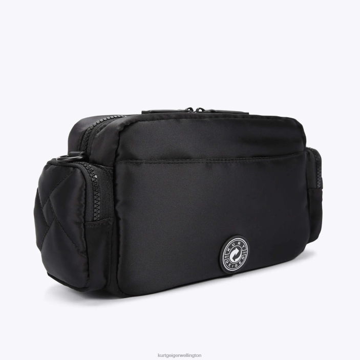 Kurt Geiger NZ - Kurt Geiger Black Other London Recycled Multi Camera Bag PZ2X277