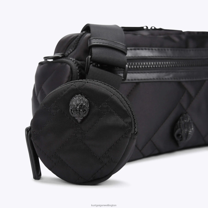 Kurt Geiger NZ - Kurt Geiger Black Other London Recycled Multi Camera Bag PZ2X277