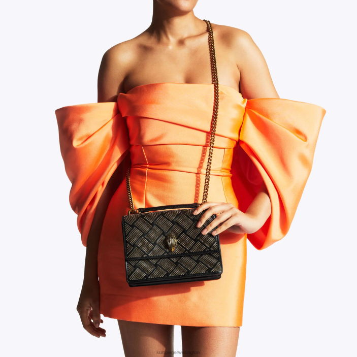 Kurt Geiger NZ - Kurt Geiger Black Other London Shoreditch Cross Body PZ2X118