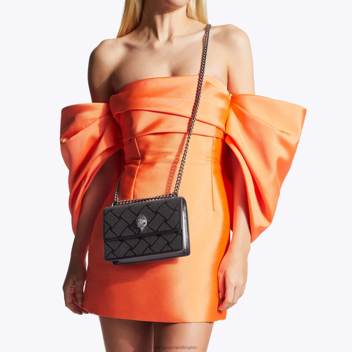 Kurt Geiger NZ - Kurt Geiger Black Other London Shoreditch Small Cross Body PZ2X125