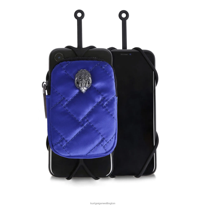Kurt Geiger NZ - Kurt Geiger Blue London Eagle Pouch Phone Holder PZ2X536