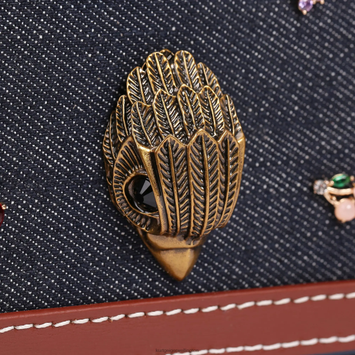 Kurt Geiger NZ - Kurt Geiger Blue Other London Shoreditch Cross Body PZ2X121