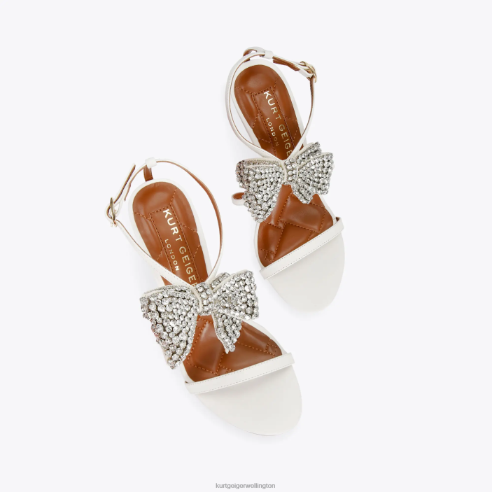 Kurt Geiger NZ - Kurt Geiger Bone London Bromley Bow Sandal 95 PZ2X335