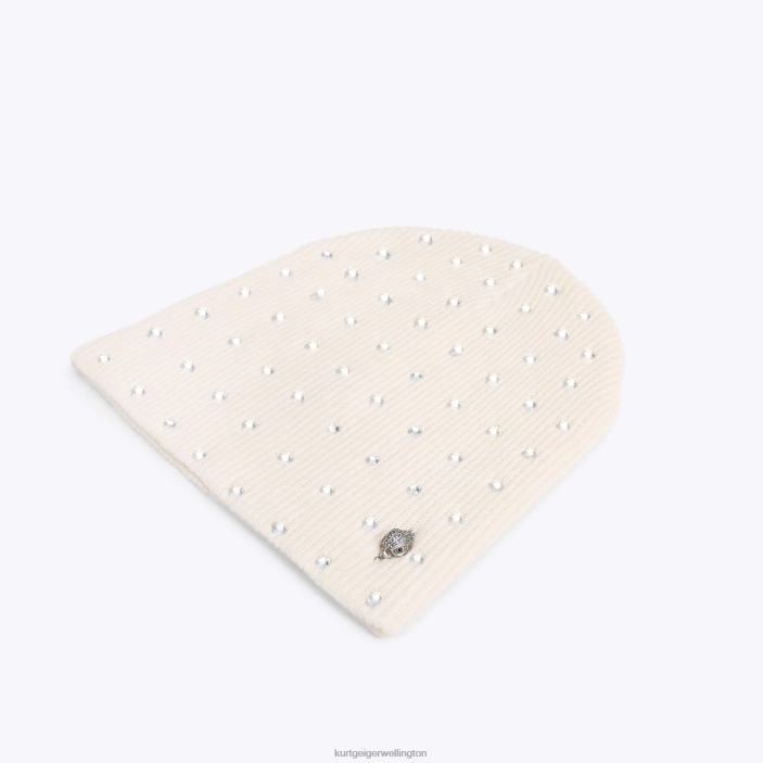 Kurt Geiger NZ - Kurt Geiger Bone London Crystal Hat PZ2X523