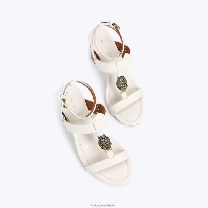 Kurt Geiger NZ - Kurt Geiger Bone London Hampton T-Bar Block PZ2X339