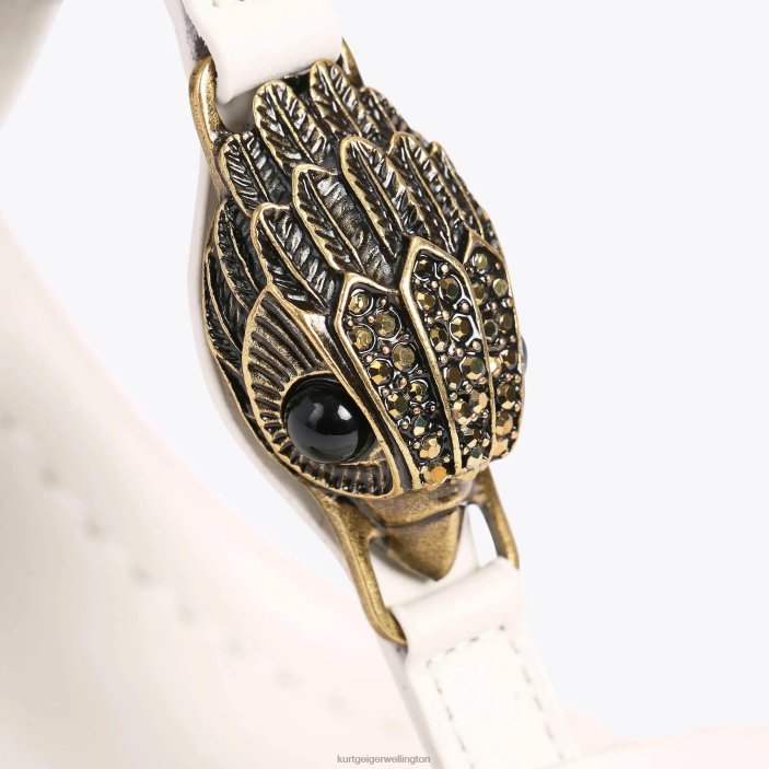 Kurt Geiger NZ - Kurt Geiger Bone London Hampton T-Bar Block PZ2X339