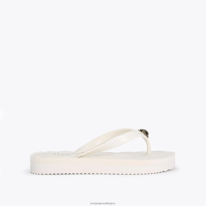 Kurt Geiger NZ - Kurt Geiger Bone London Kensington Q Flip Flop PZ2X450