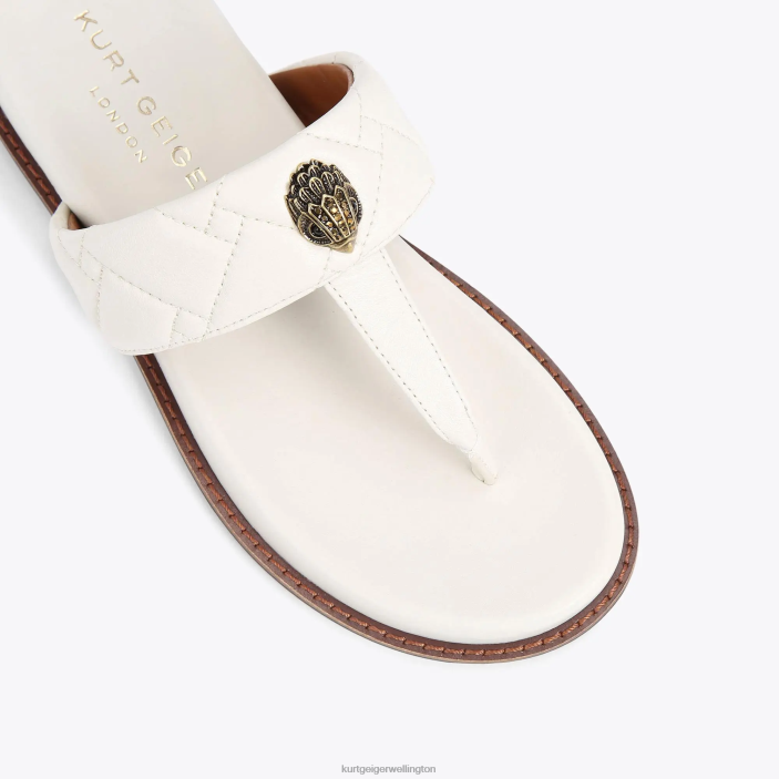 Kurt Geiger NZ - Kurt Geiger Bone London Kensington T-Bar Chunky PZ2X432