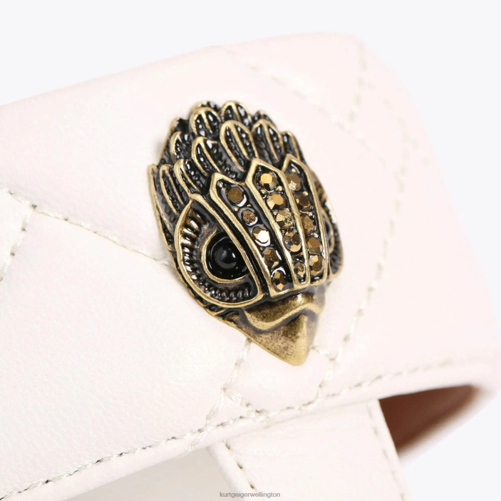 Kurt Geiger NZ - Kurt Geiger Bone London Kensington T-Bar Chunky PZ2X432