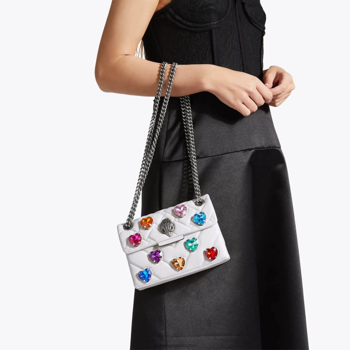 Kurt Geiger NZ - Kurt Geiger Bone London Mini Kensington Love Bag PZ2X51