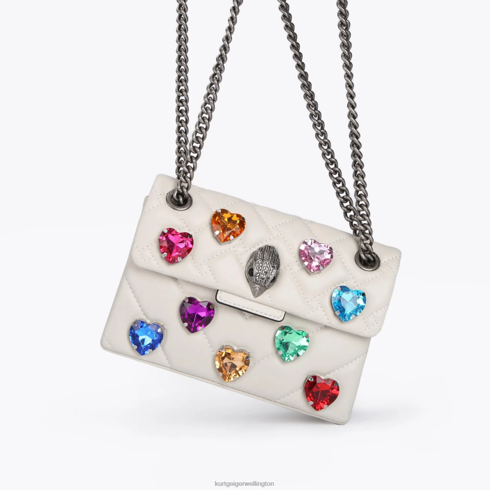 Kurt Geiger NZ - Kurt Geiger Bone London Mini Kensington Love Bag PZ2X51