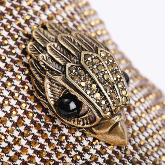 Kurt Geiger NZ - Kurt Geiger Brown London Hugh Eagle Herringbone PZ2X628