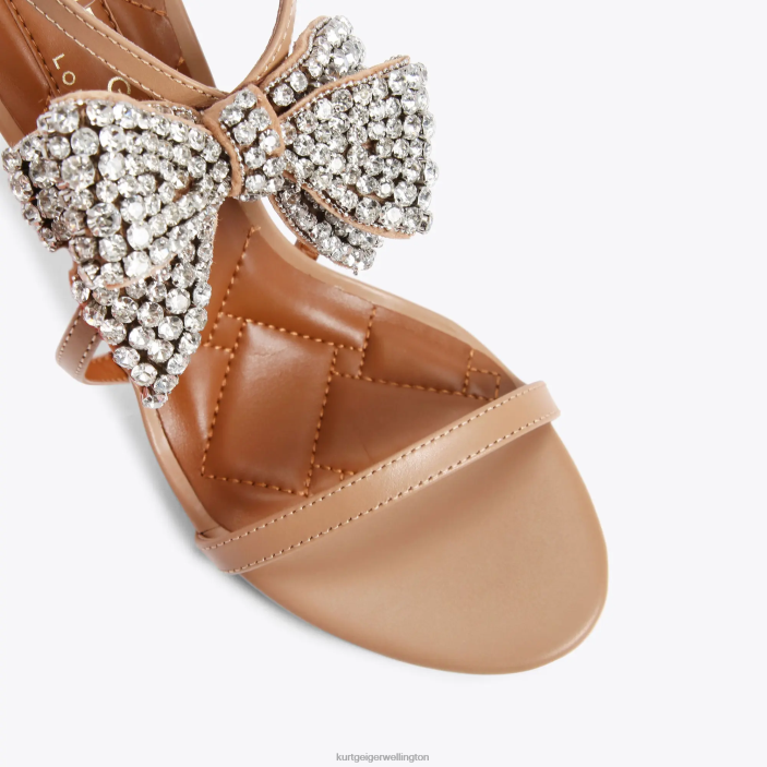 Kurt Geiger NZ - Kurt Geiger Camel London Bromley Bow Sandal 95 PZ2X336