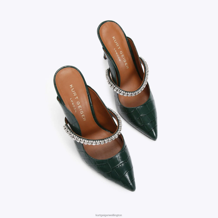 Kurt Geiger NZ - Kurt Geiger Dark Green London Duke PZ2X422