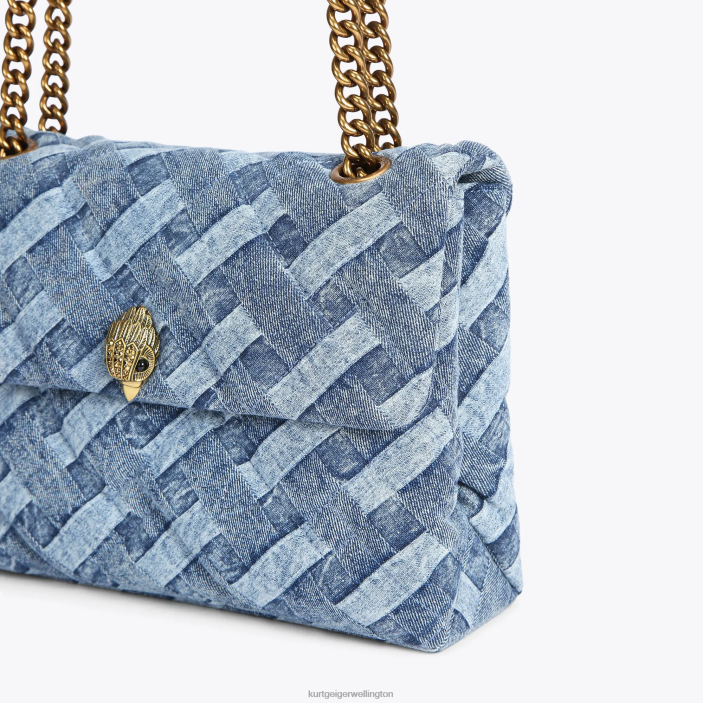 Kurt Geiger NZ - Kurt Geiger Denim London Large Kensington Soft PZ2X84