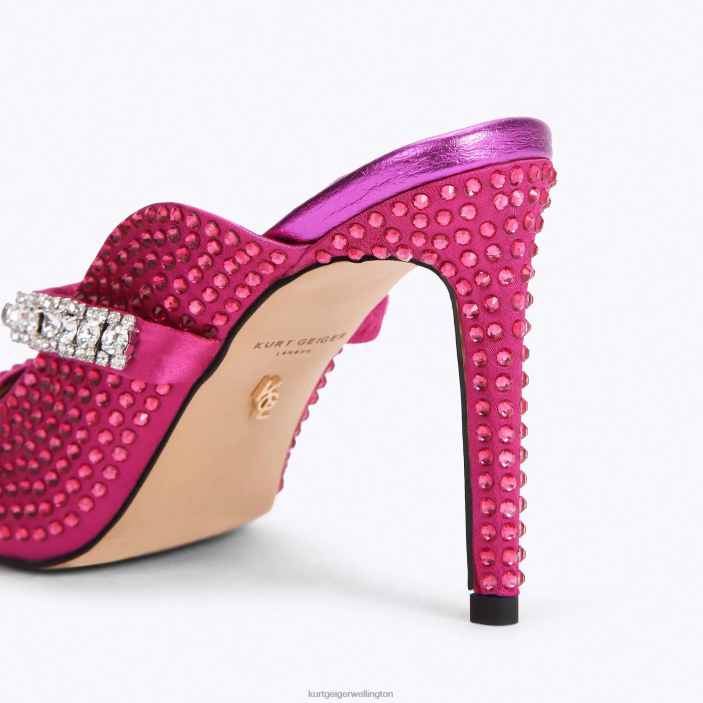 Kurt Geiger NZ - Kurt Geiger Fushia London Duke Crystal PZ2X418
