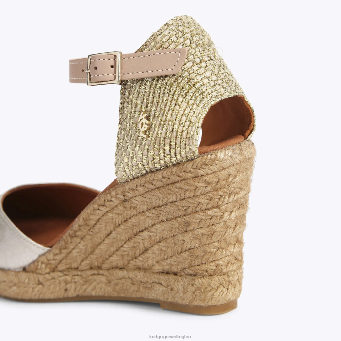 Kurt Geiger NZ - Kurt Geiger Gold Combination London Monty PZ2X370