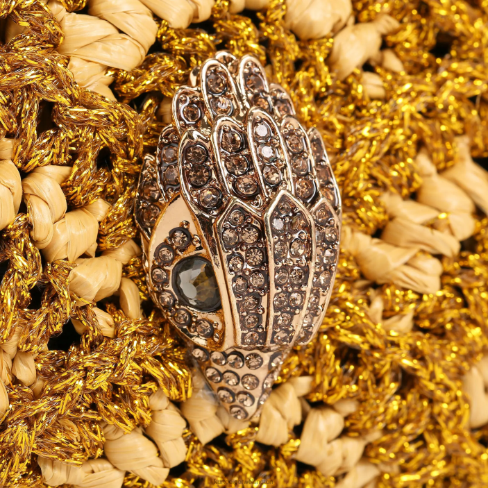 Kurt Geiger NZ - Kurt Geiger Gold London Crochet Multi Crossbody PZ2X471