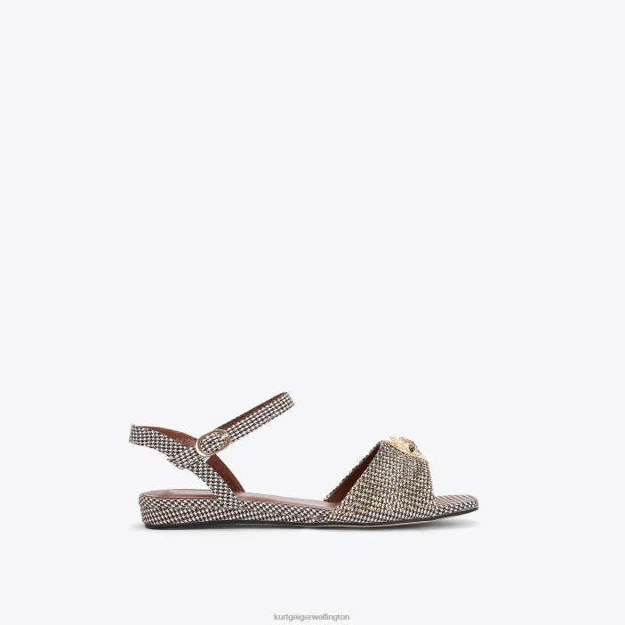 Kurt Geiger NZ - Kurt Geiger Gold London Mini Kensington Sandal PZ2X480