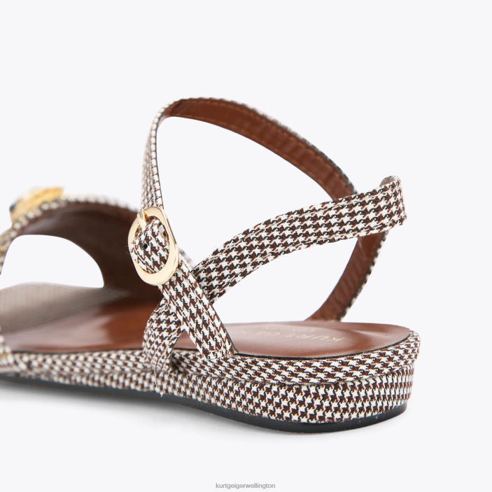 Kurt Geiger NZ - Kurt Geiger Gold London Mini Kensington Sandal PZ2X481