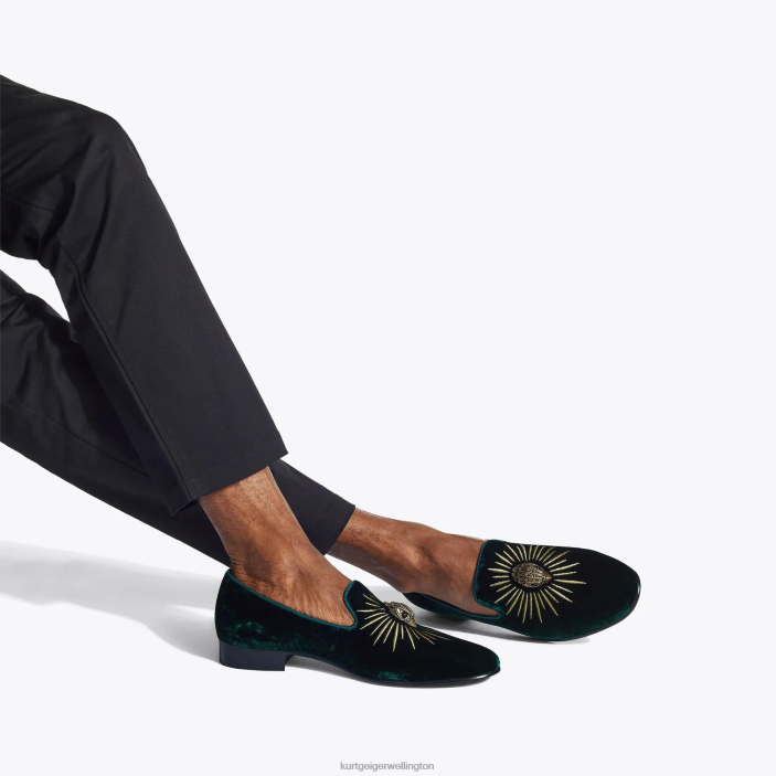 Kurt Geiger NZ - Kurt Geiger Green London Ace Eagle PZ2X636