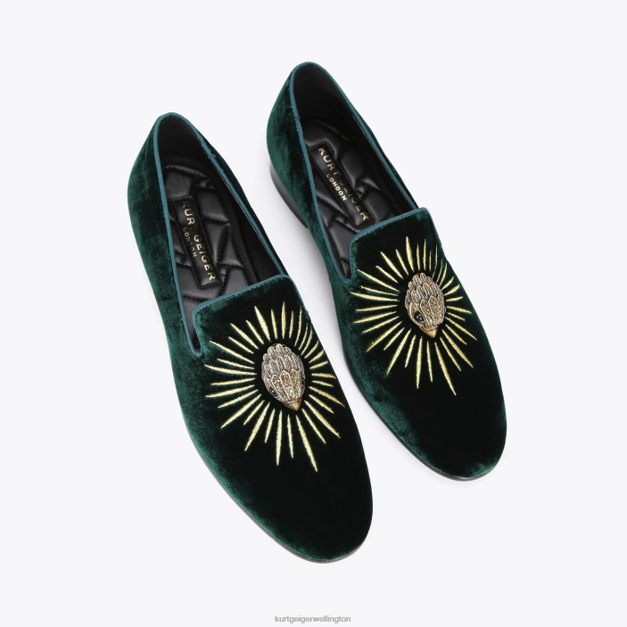 Kurt Geiger NZ - Kurt Geiger Green London Ace Eagle PZ2X636