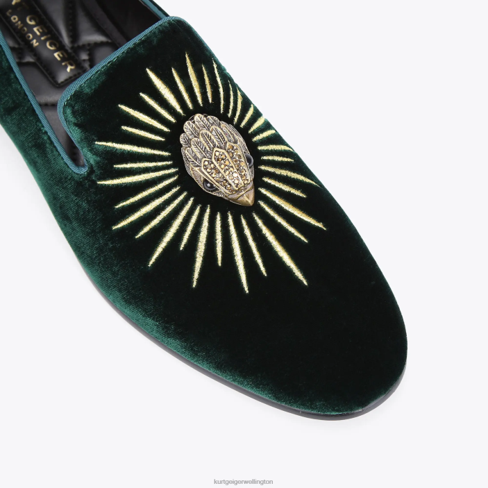 Kurt Geiger NZ - Kurt Geiger Green London Ace Eagle PZ2X636