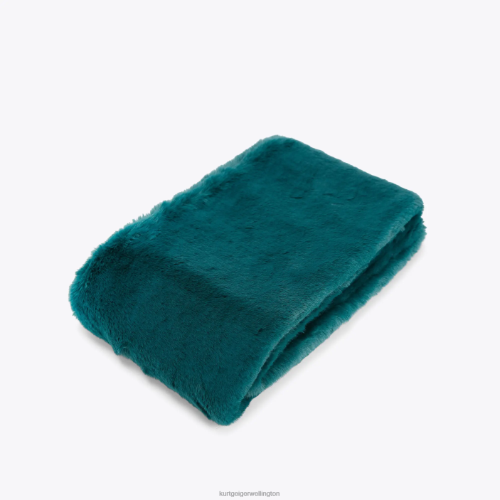 Kurt Geiger NZ - Kurt Geiger Green London Poppy Scarf PZ2X512