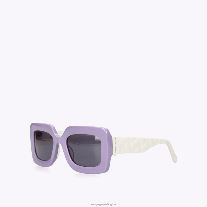 Kurt Geiger NZ - Kurt Geiger Lilac London Kensington Sunglasses PZ2X473