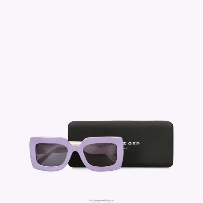 Kurt Geiger NZ - Kurt Geiger Lilac London Kensington Sunglasses PZ2X473