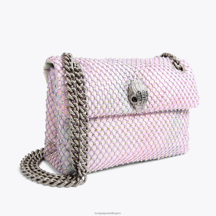 Kurt Geiger NZ - Kurt Geiger Metal Combination London Fabric Mini Kensington PZ2X38