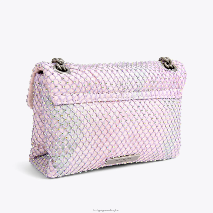 Kurt Geiger NZ - Kurt Geiger Metal Combination London Fabric Mini Kensington PZ2X38