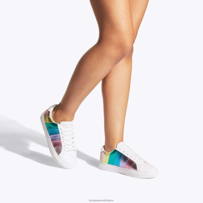 Kurt Geiger NZ - Kurt Geiger Metal Combination London Lane Stripe PZ2X169