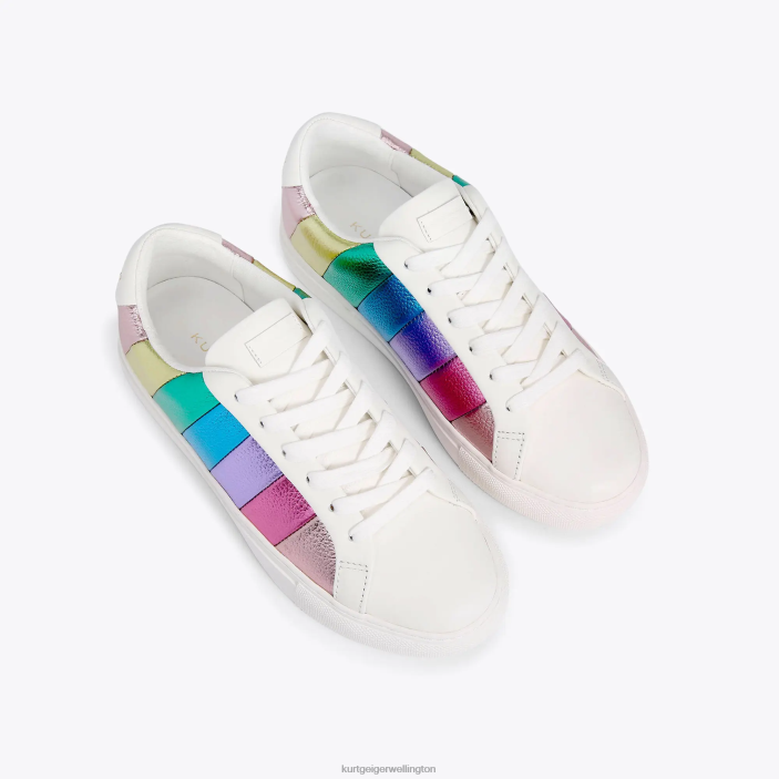 Kurt Geiger NZ - Kurt Geiger Metal Combination London Lane Stripe PZ2X169