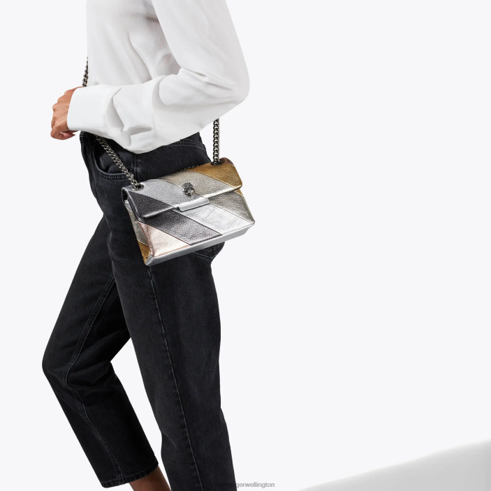 Kurt Geiger NZ - Kurt Geiger Metal Combination London Mini Kensington PZ2X73
