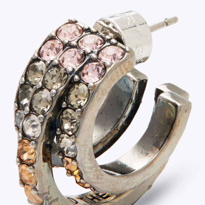 Kurt Geiger NZ - Kurt Geiger Metal Combination London Rainbow Triple Hoops PZ2X206