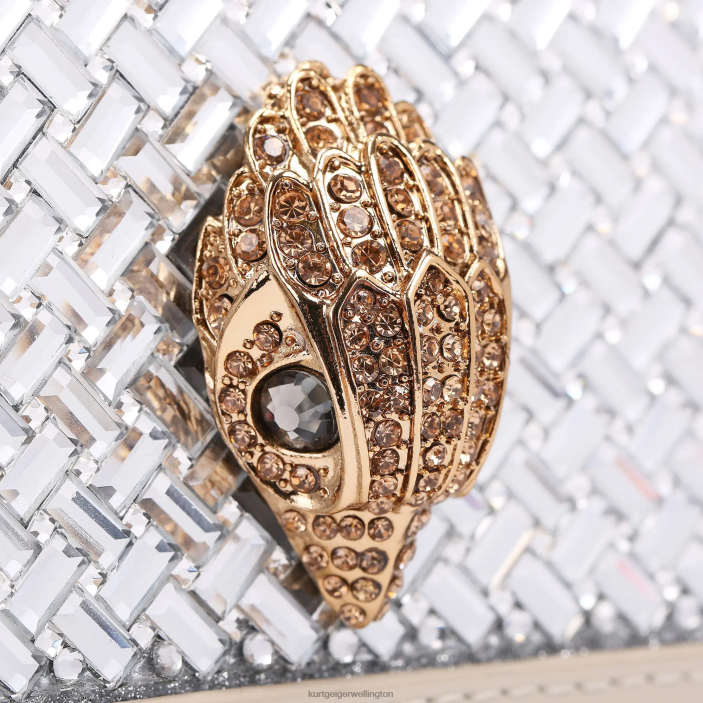 Kurt Geiger NZ - Kurt Geiger Metal Combination London Shoreditch Small Cross Body PZ2X133