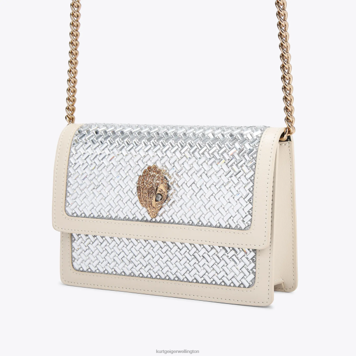 Kurt Geiger NZ - Kurt Geiger Metal Combination London Shoreditch Small Cross Body PZ2X133