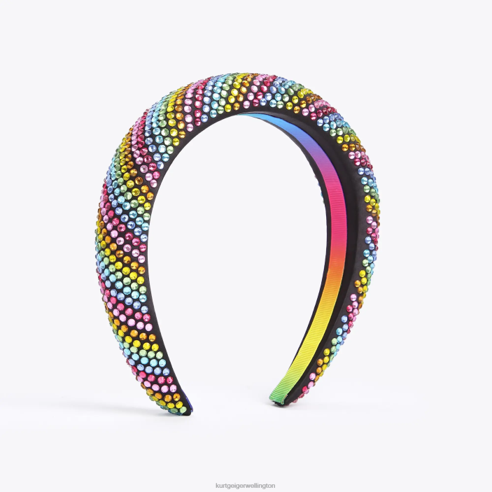 Kurt Geiger NZ - Kurt Geiger Multi/Other London Crystal Headband PZ2X149