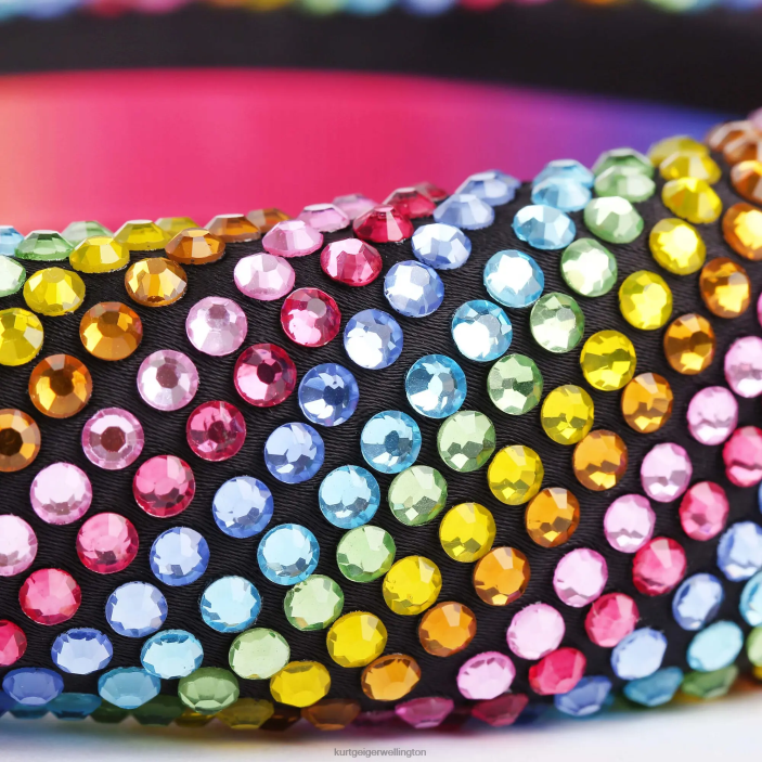 Kurt Geiger NZ - Kurt Geiger Multi/Other London Crystal Headband PZ2X149