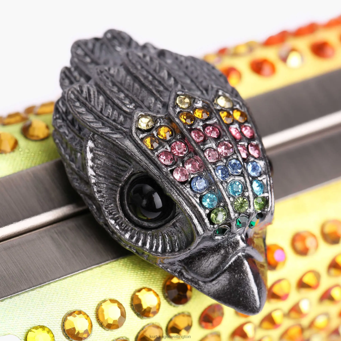 Kurt Geiger NZ - Kurt Geiger Multi/Other London Crystal Kensington Clutch PZ2X204