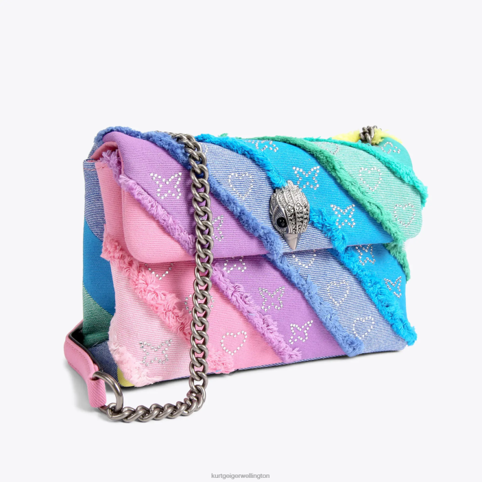 Kurt Geiger NZ - Kurt Geiger Multi/Other London Denim Medium Kensington PZ2X14