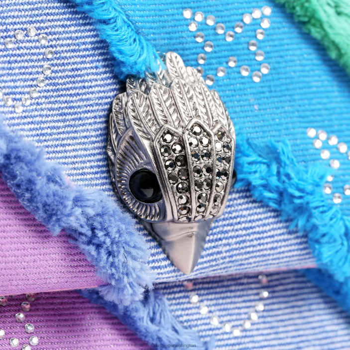 Kurt Geiger NZ - Kurt Geiger Multi/Other London Denim Medium Kensington PZ2X14