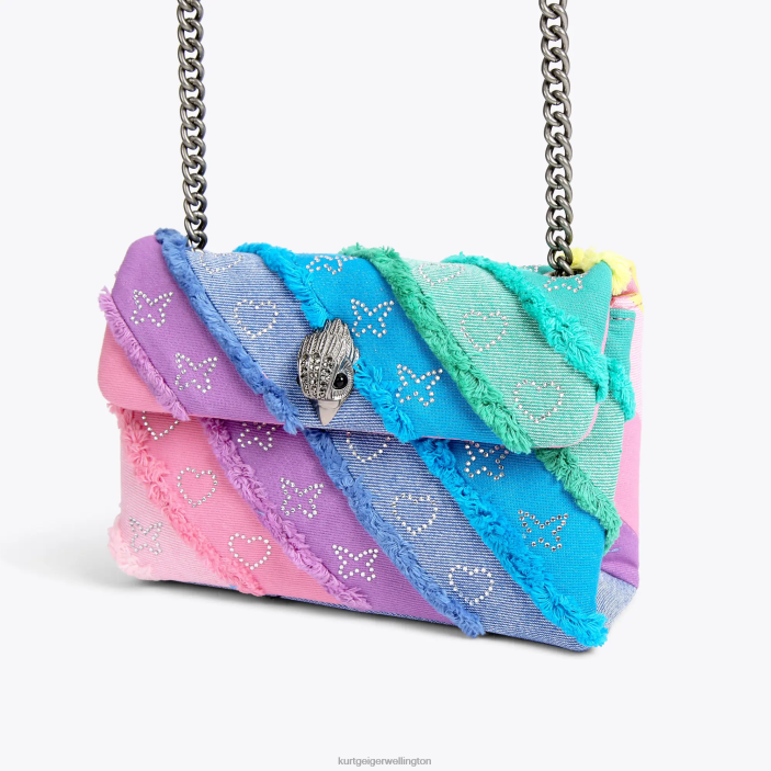 Kurt Geiger NZ - Kurt Geiger Multi/Other London Denim Medium Kensington PZ2X14