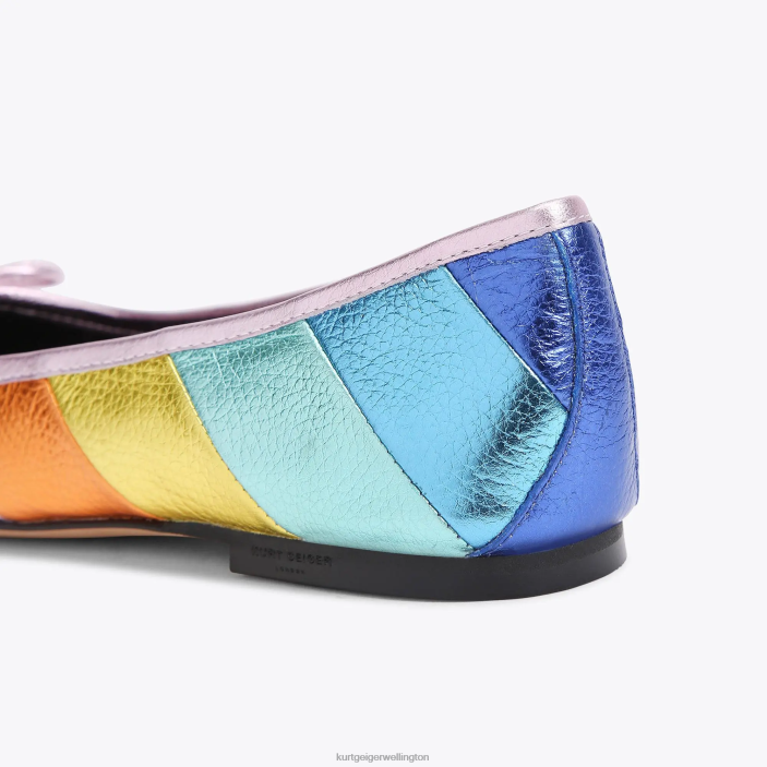 Kurt Geiger NZ - Kurt Geiger Multi/Other London Eagle Ballerina PZ2X221