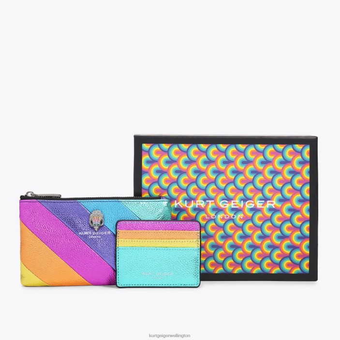 Kurt Geiger NZ - Kurt Geiger Multi/Other London Eagle Pouch Gift Set PZ2X157